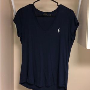 Navy blue Polo Ralph Lauren women shirt